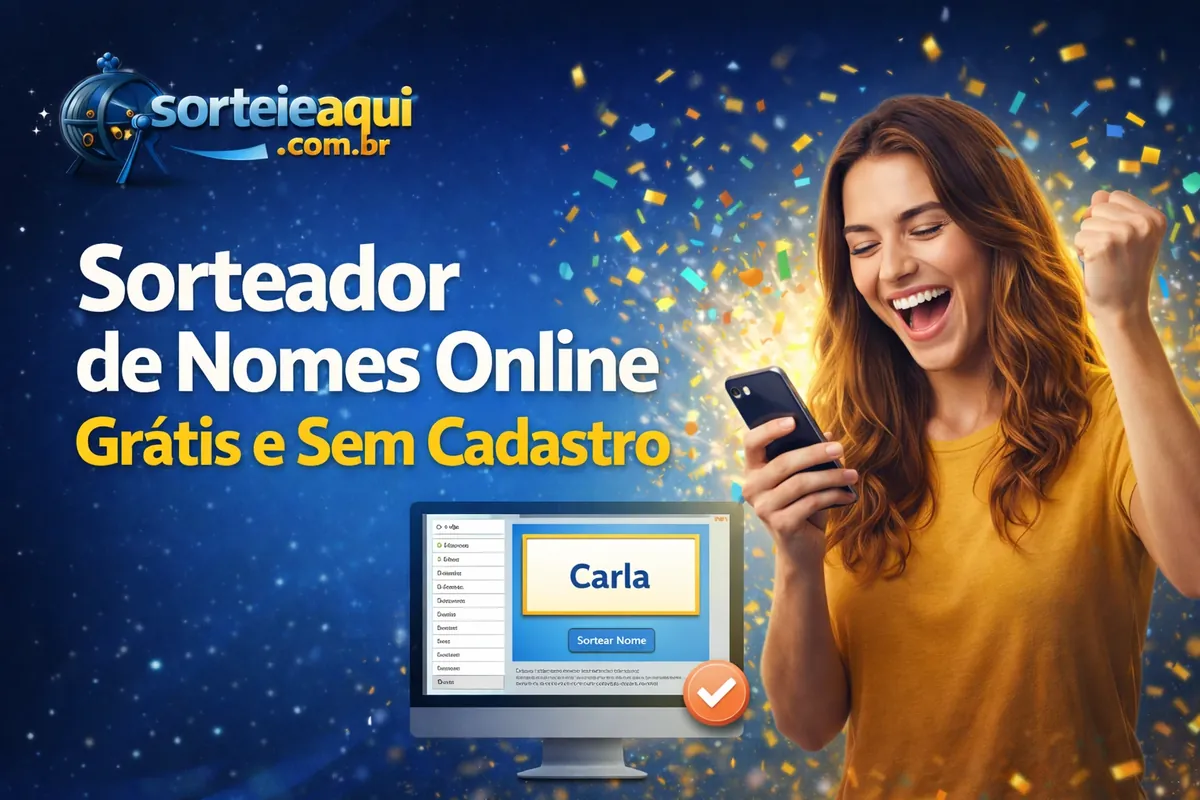 Sorteio de nomes online gratuito