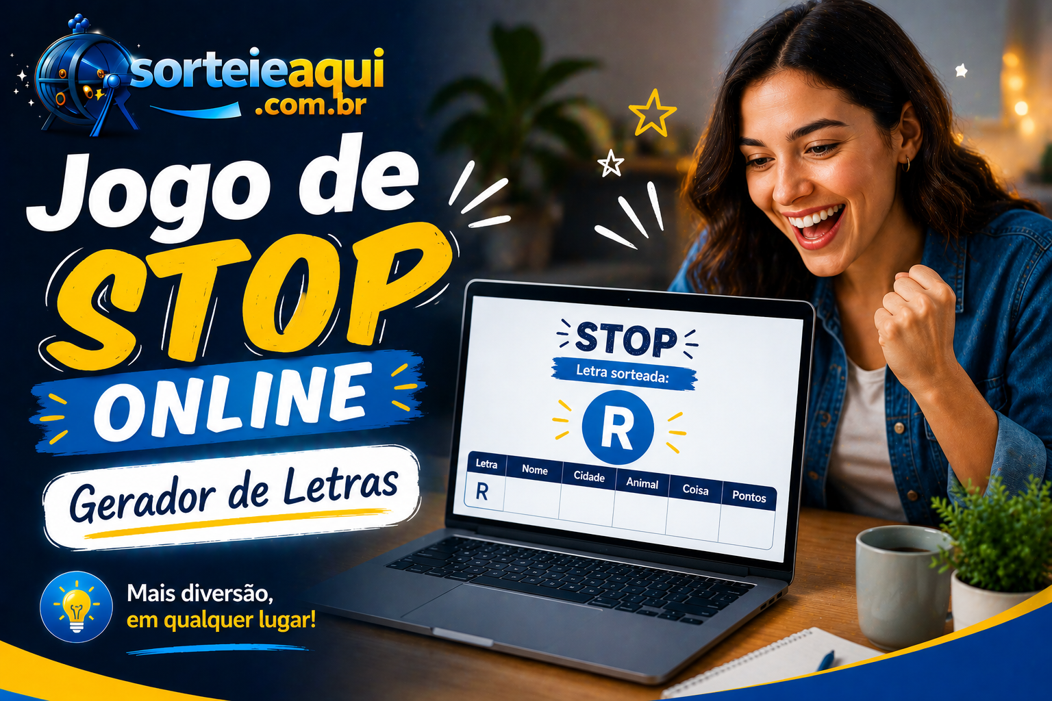 Jogo de Stop Online: Como Jogar com Amigos Grátis