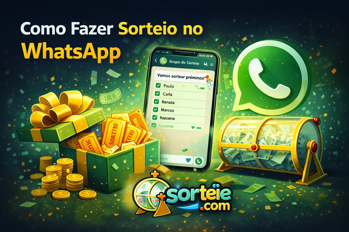 Como Fazer Sorteio no WhatsApp com Transparência